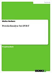 Protokollanalyse bei DVB-T - eBook - Meike Herbers,