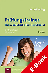 Prüfungstrainer Pharmazeutische Praxis und Recht - eBook