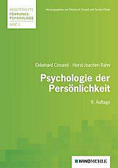 Psychologie der Persönlichkeit. Ekkehard Crisand, Horst-Joachim Rahn, - Buch - Ekkehard Crisand, Horst-Joachim Rahn,