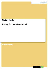 Rating für den Mittelstand - eBook - Marion Heisler,