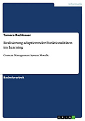 Realisierung adaptierender Funktionalitäten im Learning - eBook