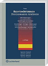 Rechtswörterbuch, Spanisch-Deutsch, Deutsch-Spanisch. Catalina Garay y Chamizo, - Buch - Catalina Garay y Chamizo,