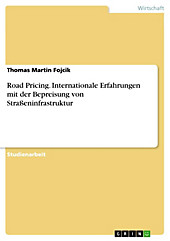 Road Pricing - eBook - Thomas Martin Fojcik,