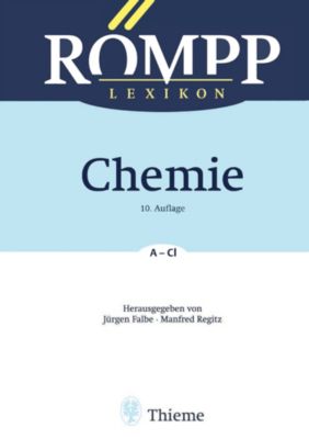 RÖMPP Lexikon Chemie 01. - eBook - Manfred Regitz, Jürgen Falbe,