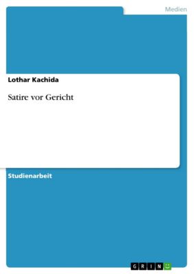 Satire vor Gericht