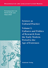 Science as Cultural Practice. - Buch