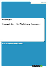 Simon de Vos - Die Züchtigung des Amors - eBook - Melanie List,