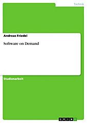 Software on Demand - eBook - Andreas Friedel,