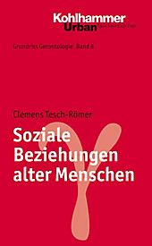 Soziale Beziehungen alter Menschen - eBook - Clemens Tesch-Römer,