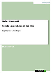 Soziale Ungleichheit in der BRD - eBook - Stefan Schalowski,