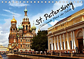 St. Petersburg (Tischkalender 2021 DIN A5 quer) - Kalender - Patrick le Plat,