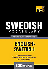 Swedish vocabulary for English speakers - 5000 words - eBook - Andrey Taranov,