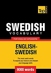 Swedish vocabulary for English speakers - 9000 words - eBook - Andrey Taranov,