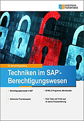 Techniken im  SAP - Berechtigungswesen - eBook - Bernd Klüppelberg,