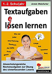 Textaufgaben l(e)ösen lernen, 1.-2. Schuljahr. Armin Weinfurter, - Buch - Armin Weinfurter,