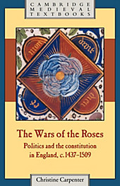 The Wars of the Roses. Christine Carpenter, - Buch - Christine Carpenter,