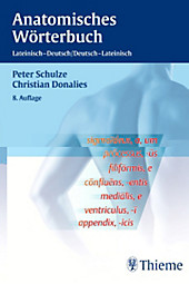 Thieme Flexible Taschenbücher: Anatomisches Wörterbuch - eBook - Christian Donalies,