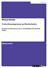 Umweltmanagement an Hochschulen - eBook - Michael Schulze,
