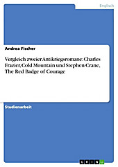 Vergleich zweier Antikriegsromane: Charles Frazier Cold Mountain und Stephen Crane The Red Badge of Courage