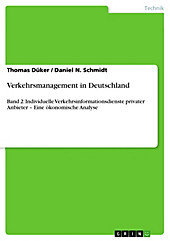 Verkehrsmanagement in Deutschland - eBook - Daniel N. Schmidt, Thomas Düker,