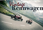 Vintage Rennwagen (Wandkalender 2021 DIN A3 quer) - Kalender
