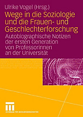 Wege in die Soziologie und die Frauen- und Geschlechterforschung - eBook - - -,