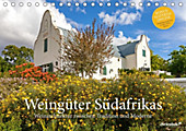 Weingüter Südafrikas, Weinarchitektur zwischen Tradition und Moderne (Tischkalender 2021 DIN A5 quer) - Kalender - Chris Rebok,