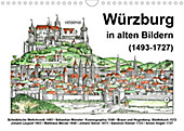 Würzburg in alten Bildern (Wandkalender 2021 DIN A4 quer) - Kalender - Claus Liepke,