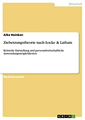 Zielsetzungstheorie nach Locke & Latham - eBook - Alke Heinken,