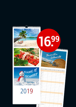 Personalisierte Kalender online bestellen bei Weltbild