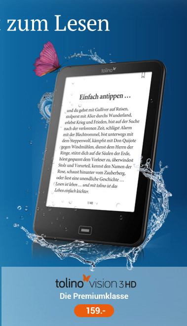 Lesevergnügen erleben. Perfektion sehen. Leichtigkeit spüren.