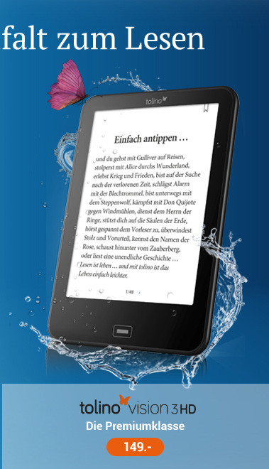 Lesevergnügen erleben. Perfektion sehen. Leichtigkeit spüren.