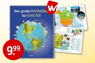 Mit diesem Atlas entdecken Kinder die Welt!