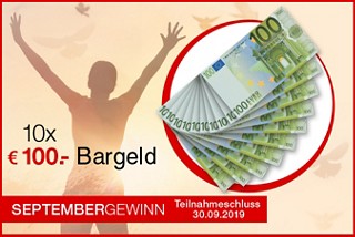 Gewinnen Sie Preise im Gesamtwert von über 250.000.-