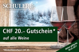 Nur für kurze Zeit: Exklusives Angebot auf alle Weine von Schuler