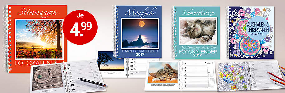 Bild Kalender-Diaries 2017 (Wochenplaner) Bild Kalender-Diaries 2017 (Wochenplaner)