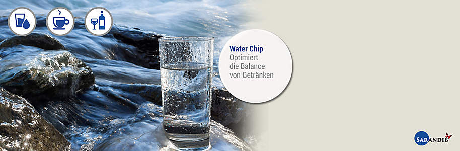 #Water Chip
####Für harmonisiertes Wasser
Wasser ist wohl einer der grössten Informationsspeicher den die Welt je gesehen hat. Von dem Tag an, an dem es aus der Quelle tritt
fängt es an Informationen aufzunehmen und zu speichern. Quellwasser ist vital und energiereich und hat einen besonders weichen
und milden Geschmack.
{{button href="/news/downloads/16307_SlimWorld_Broschuere_Sarandib_web.pdf" text="Broschüre ansehen"}}
