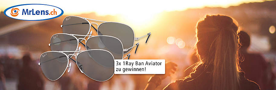 Ray Ban Aviator - Jetzt mitmachen & gewinnen - MrLens Ray Ban Aviator - Jetzt mitmachen & gewinnen - MrLens