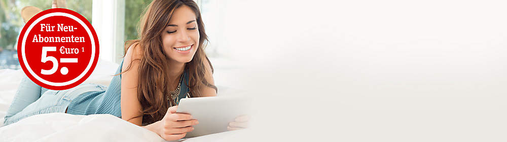 ### Newsletter abonnieren, 5 Euro Gutschein¹ kassieren
#### Ihre Vorteile als Newsletter-Abonnent
- Immer ZUERST informiert
- Sie erfahren mehrmals wöchentlich, bis auf Widerruf, von
- Top-Neuheiten aus unserem gesamten Sortiment
- stark reduzierten Schnäppchen und limitierten Blitzangeboten
- exklusiven Rabatten und Aktionen
- Abmeldung jederzeit möglich