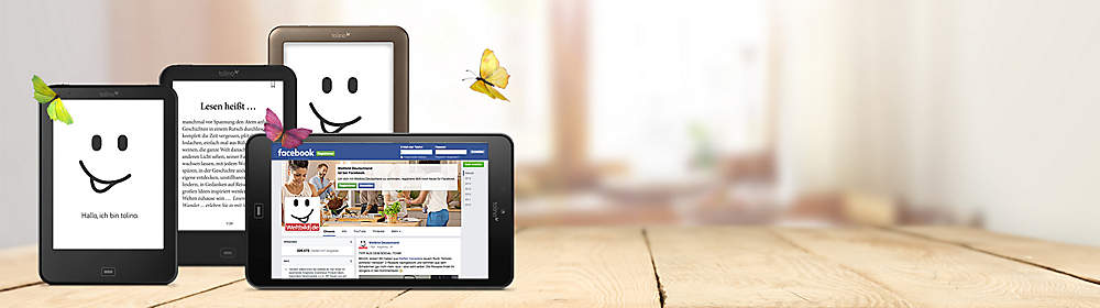 #Welcher tolino passt zu mir?
Hier finden Sie die tolino eBook Reader und das neue tolino tab 8" im direkten Vergleich. So finden Sie schnell und einfach den passenden tolino für Ihre Bedürfnisse.