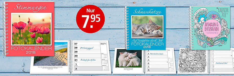 Bild Fotokalender 2018 (Wochenplaner) Bild Fotokalender 2018 (Wochenplaner)