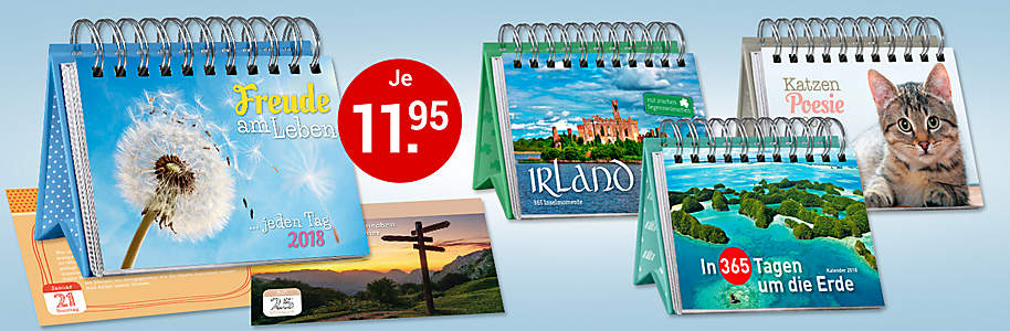 Bild Tisch-Aufstellkalender 2018 Bild Tisch-Aufstellkalender 2018