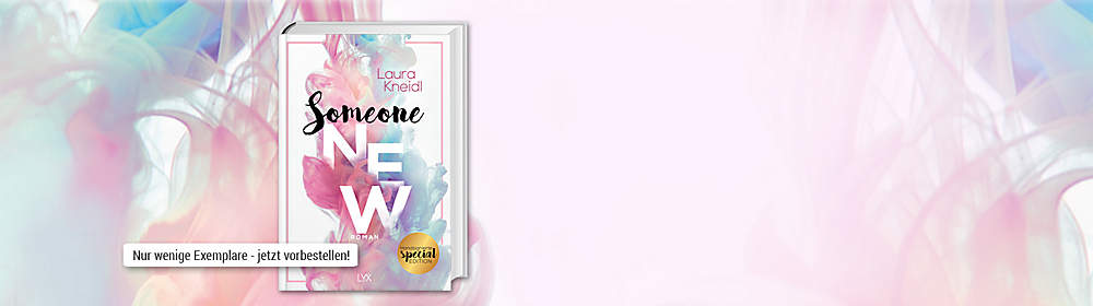 Handsignierte Special Edition in streng limitierter Auflage
* Limitierte Auflage
* Handsigniert von Laura Kneidl
* Mit exklusiven Illustrationen
* Hardcover mit Schutzumschlag
{{ button href="/artikel/buch/someone-new-special-edition_24638279-1" text="Jetzt vorbestellen" }}