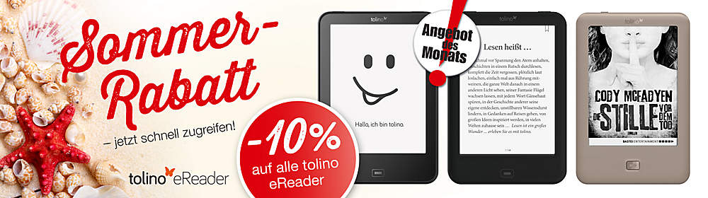 tolino Sommer-Rabatt tolino Sommer-Rabatt