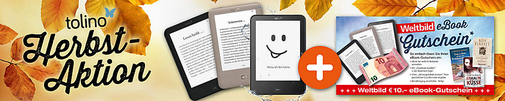 tolino eReader + GRATIS 10.- € eBook-Gutschein tolino eReader + GRATIS 10.- € eBook-Gutschein