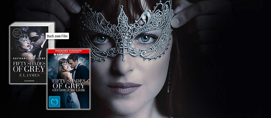 #Fifty Shades of Grey 2 - Gefährliche Liebe#
**Verbotene Spiele, fesselnde Leidenschaft und knisternde Erotik: Die sinnliche Romanze nach dem Welt-Bestseller von E.L.James geht weiter:**
Für das Privat-Vergnügen daheim: **Teil 2 der Erotik-Trilogie "Gefährliche Liebe" jetzt auf DVD und Blu-ray bestellen!**
Bei uns finden Sie aber auch noch viel mehr, um das prickelnde Film-Highlight ab zu runden: **Das offizielle Buch zum Film, den großartigen Original-Soundtrack und vieles mehr ...**
**Viel Vergnügen beim Entdecken!**