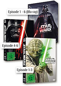 Bild Star Wars DVDs Bild Star Wars DVDs