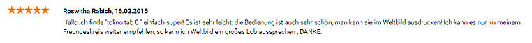 Kundenkommentare tab - 2 Kundenkommentare tab - 2