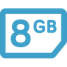 8 GB 8 GB