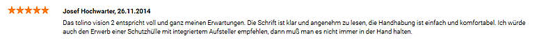 Kundenkommentare vision2 Kundenkommentare vision2